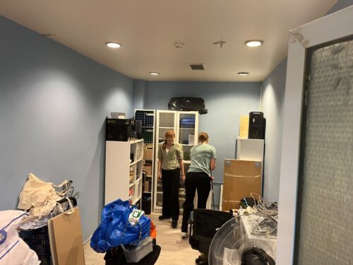 Städning av studio